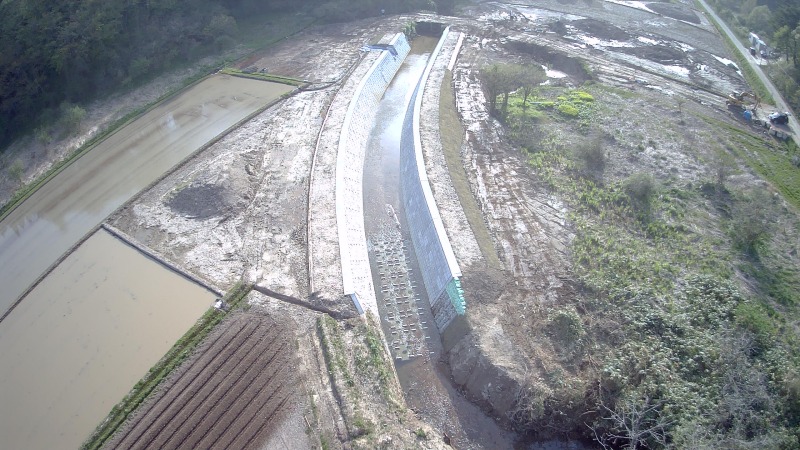 河川工事 金足